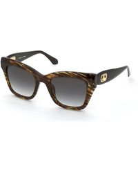 Twinset - Stw067 0Ahh Sunglasses Acetate Smoke Butterfly Normal Shaded - Lyst