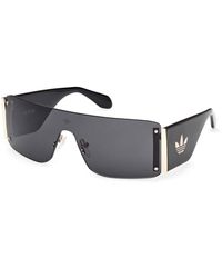 adidas - Or0118 01A Sunglasses Injected Smoke Mask Normal - Lyst
