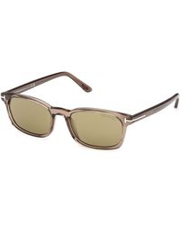 Tom Ford - Ft1300 Miles-02 45N Sunglasses Acetate Squared Normal - Lyst