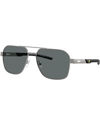 FERRARI SCUDERIA - Fz5003 104/81 Sunglasses Metal Squared Polarized - Lyst