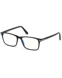 Tom Ford - Ft5584-B 001 Optical Frames Acetate Geometric Normal - Lyst