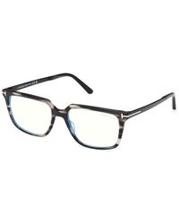 Tom Ford - Ft6039-B 056 Optical Frames Acetate Squared Normal - Lyst