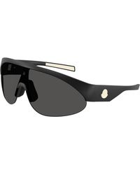 Moncler - Me8019U Myrr 500687 Sunglasses Injected Round Normal - Lyst