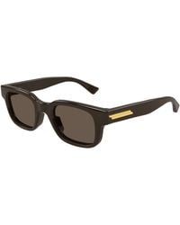 Bottega Veneta - Bv1411S 003 Sunglasses Acetate Squared - Lyst