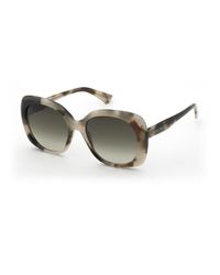 Nina Ricci - Snr457 06Sk Sunglasses Acetate Squared Normal Nuanced - Lyst