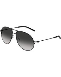 Moncler - Me4002 Flyze 10013C Sunglasses Steel Pilot Normal Nuanced - Lyst
