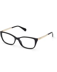 MAX&Co. - Mo5201 001 Optical Frames Injected Squared Normal - Lyst