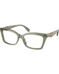 Michael Kors - Mk4165U Garzeno 3961 Optical Frames Acetate Squared Normal - Lyst