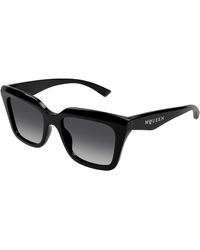 McQueen - Am0473S 001 Sunglasses Acetate Squared - Lyst