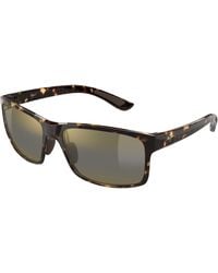 Maui Jim - Mj0439S 015 Occhiali Da Sole Bio-Iniettato Bronzo Squadrata - Lyst