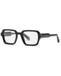 Philipp Plein - Vpp155M Plein Contemporary 700 Optical Frames Acetate Squared - Lyst