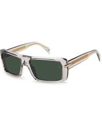 David Beckham - Db 7063/S Kb7/Qt Sunglasses Acetate Squared Normal - Lyst