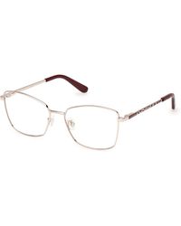 Guess - Gu50170 033 Optical Frames Metal Squared Normal - Lyst