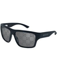 Gucci - Gg2239S 004 Sunglasses Injected Geometric Mirrored - Lyst