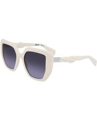 Liu Jo - Lj788S 101 Sunglasses Bio-Inject Squared Normal Shaded - Lyst
