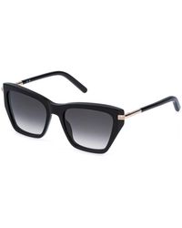 Furla - Sfu983 700 Sunglasses Acetate Smoke Butterfly Normal Nuanced - Lyst