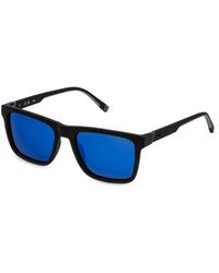 Fila - Sfid21 U28P Sunglasses Injected Smoke Squared Mirrored - Lyst