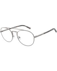 Emporio Armani - Ea1178 3423 Optical Frames Metal Pilot Normal - Lyst