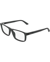 Calvin Klein - Ck25546 001 Optical Frames Bio-Injected Squared Normal - Lyst