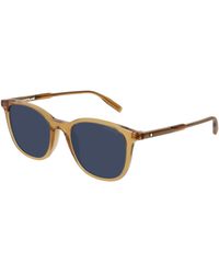 Montblanc - Mb0006S 004 Sunglasses Acetate Squared - Lyst