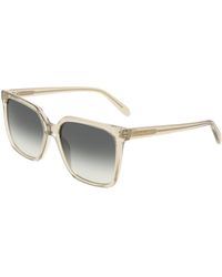 Ferragamo - Sf2102S 313 Sunglasses Acetate Squared Normal - Lyst