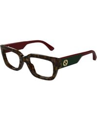Gucci - Gg1666O 002 Optical Frames Acetate Transparent Cat Eye - Lyst