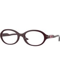 DIESEL - Dl6014U 2052 Optical Frames Injected Transparent Round Normal - Lyst