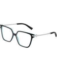 Tiffany & Co. - Tf2234B 8055 Optical Frames Acetate Transparent Squared Normal - Lyst