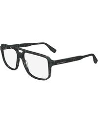KARL LAGERFELD - Kl6156 023 Optical Frames Acetate Pilot Normal Normal - Lyst