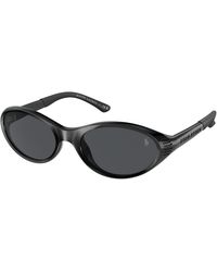 Polo Ralph Lauren - Ph4197U 500187 Sunglasses Injected Round Normal - Lyst