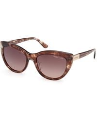 Guess - Gm00045 50F Sunglasses Acetate Cat Eye Normal - Lyst