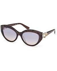 Guess - Gm00033 50W Sunglasses Acetate Cat Eye Normal - Lyst