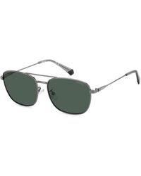 Polaroid - Pld 4172/G/S/X Kj1/Uc Sunglasses Metal Squared Polarized - Lyst