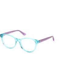 Guess - Gu50139 087 Optical Frames Acetate Cat Eye Normal - Lyst