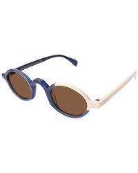 Xlab - St.Elena Sunglasses Acetate Light Round Normal Nuanced - Lyst