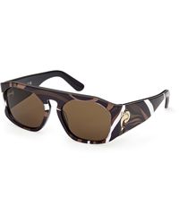 PUCCI - Ep0242 99E Sunglasses Acetate Squared Normal - Lyst