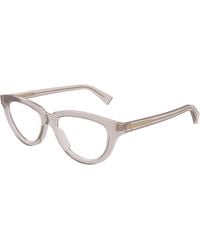 Bottega Veneta - Bv1366O 004 Optical Frames Acetate Transparent Cat Eye - Lyst