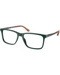 Ralph Lauren - Rl6133 6140 Optical Frames Acetate Transparent Squared Normal - Lyst