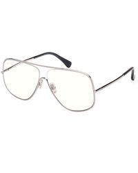 Max Mara - Mm5222-B 014 Optical Frames Metal Pilot Normal - Lyst