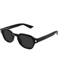 Saint Laurent - Sl 946 002 Sunglasses Acetate Round - Lyst