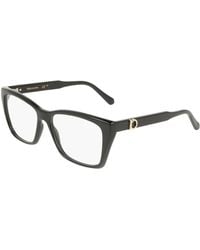 Ferragamo - Sf3030E 1 Optical Frames Squared Normal - Lyst
