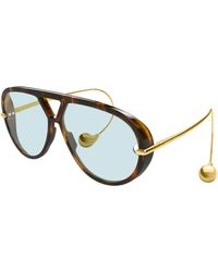 Bottega Veneta - Bv1273S 007 Sunglasses Acetate Geometric - Lyst