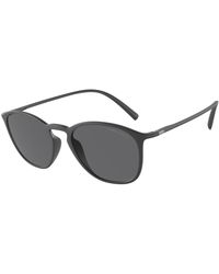 Giorgio Armani - Ar8186U 506081 Sunglasses Nylon Squared Polarized - Lyst
