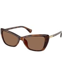 Ralph Lauren - Ra5332U 614973 Sunglasses Injected Cat Eye Normal - Lyst