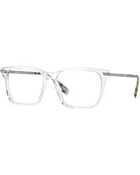 Burberry - Be2378 Ellis 3024 Optical Frames Acetate Squared Normal - Lyst