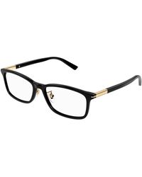 Gucci - Gg1506Oj 001 Optical Frames Acetate Transparent Squared - Lyst