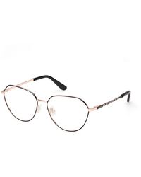 Guess - Gu50169 002 Optical Frames Metal Round Normal - Lyst