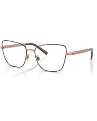 Dolce & Gabbana - Dg1346 1333 Optical Frames Steel Butterfly Normal - Lyst