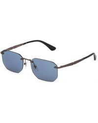 Police - Splf69 Origins Nineties 5 0S19 Sunglasses Metal Squared Normal - Lyst
