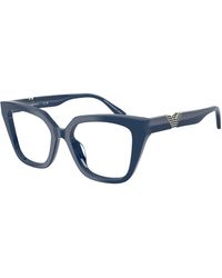 Emporio Armani - Ea3267U 5017 Optical Frames Acetate Cat Eye Normal - Lyst